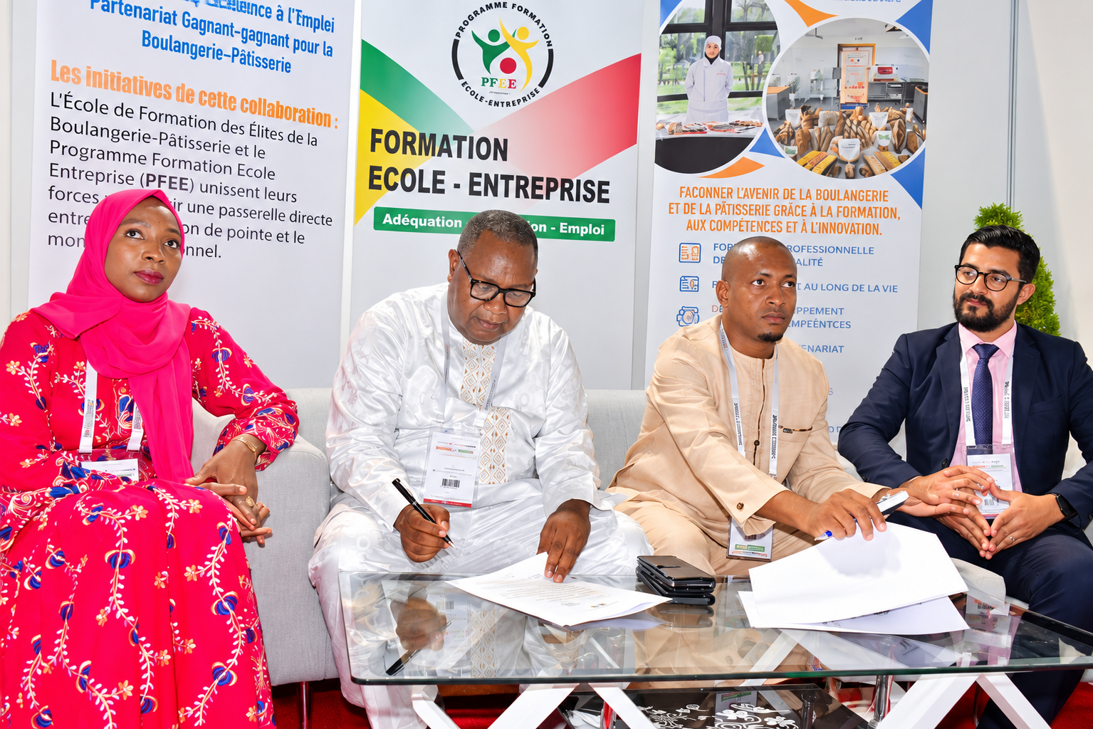 Signature de convention entre l'EFEBP et l'Union Baker Gambia